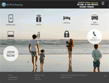 Tablet Screenshot of employeesavings.ecpurchasing.com